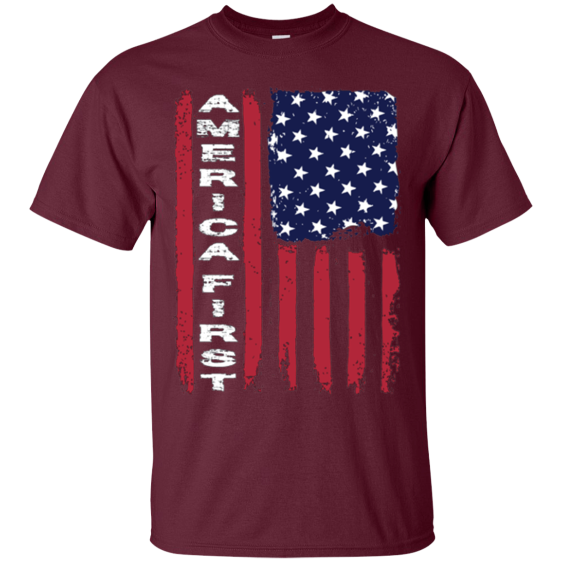 America First Donald Trump Republican USA MAGA T-Shirt