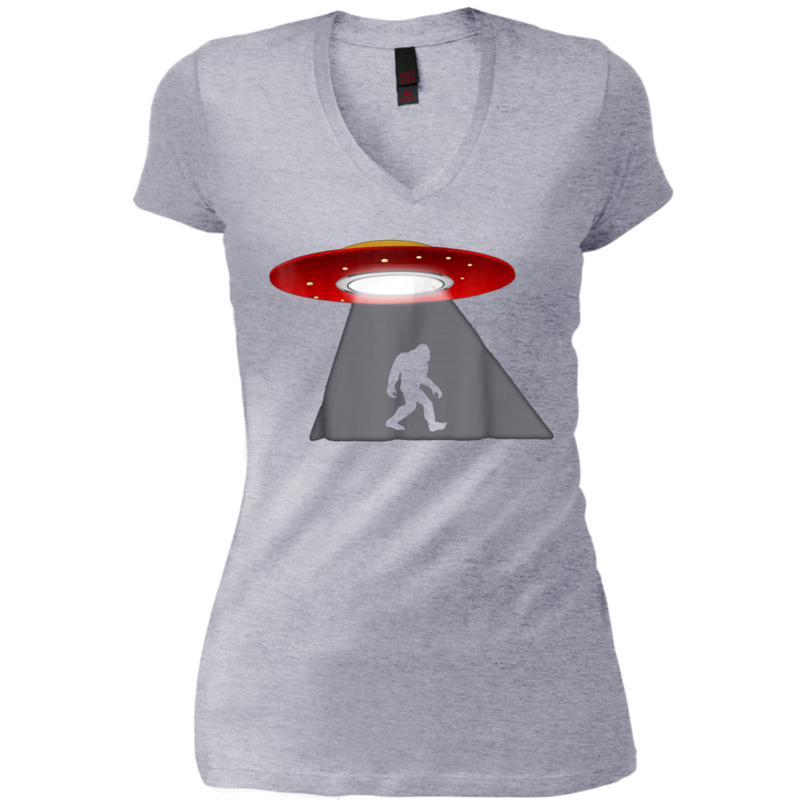 Alien Big Foot Abduction Funny Gift Idea Shirt