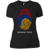 Image of Armenian Flag Fingerprint T-shirt Armenia Flag Shirt