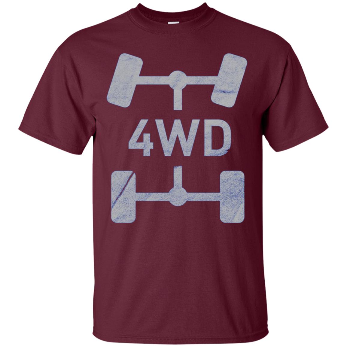 4WD Retro Long Sleeve T-Shirt Offroad Overland 4x4