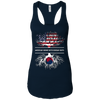 Image of American Grown With Korean Roots T-Shirt South Korea Tee