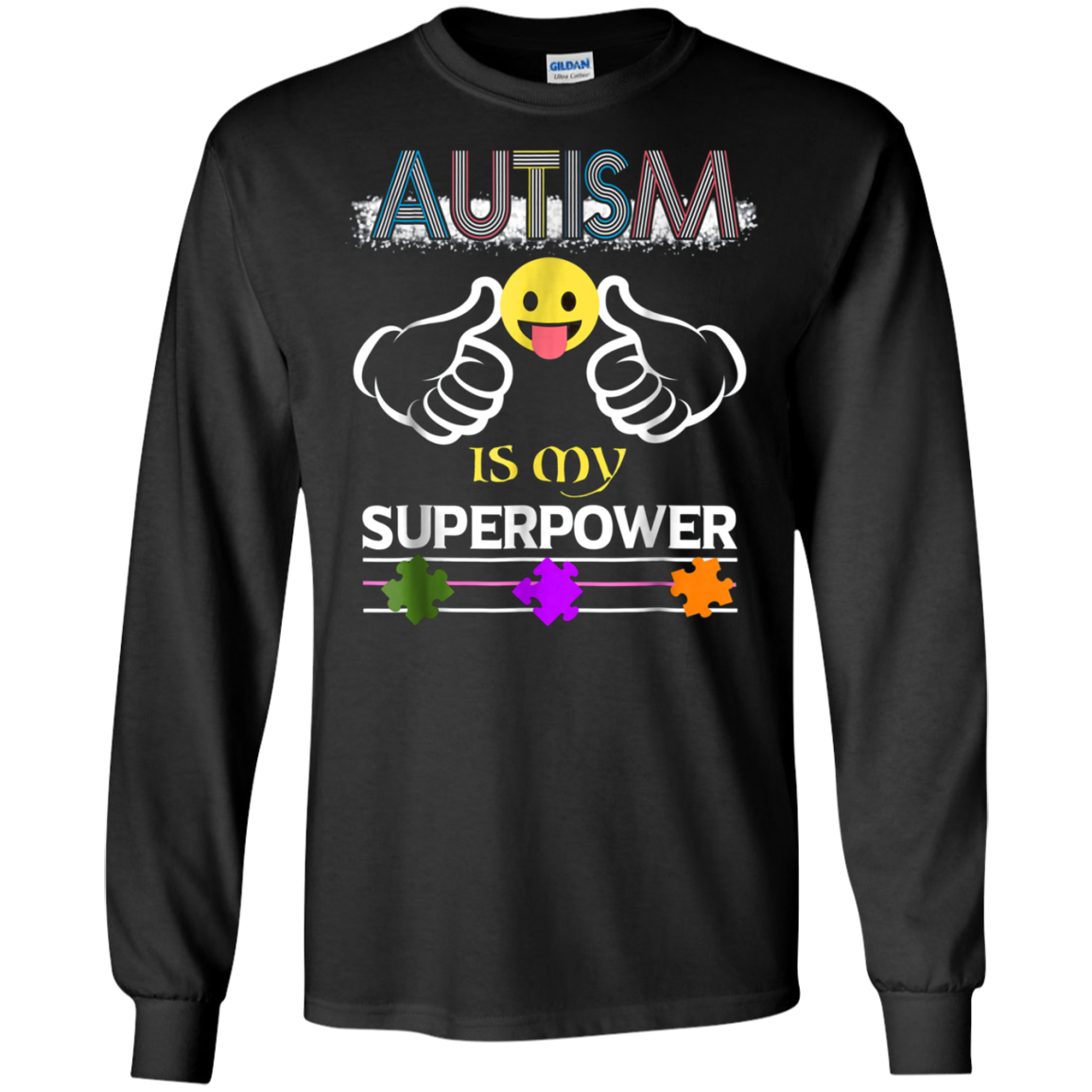 Autism Is My Superpower Autistic Awareness Gift T-Shirt