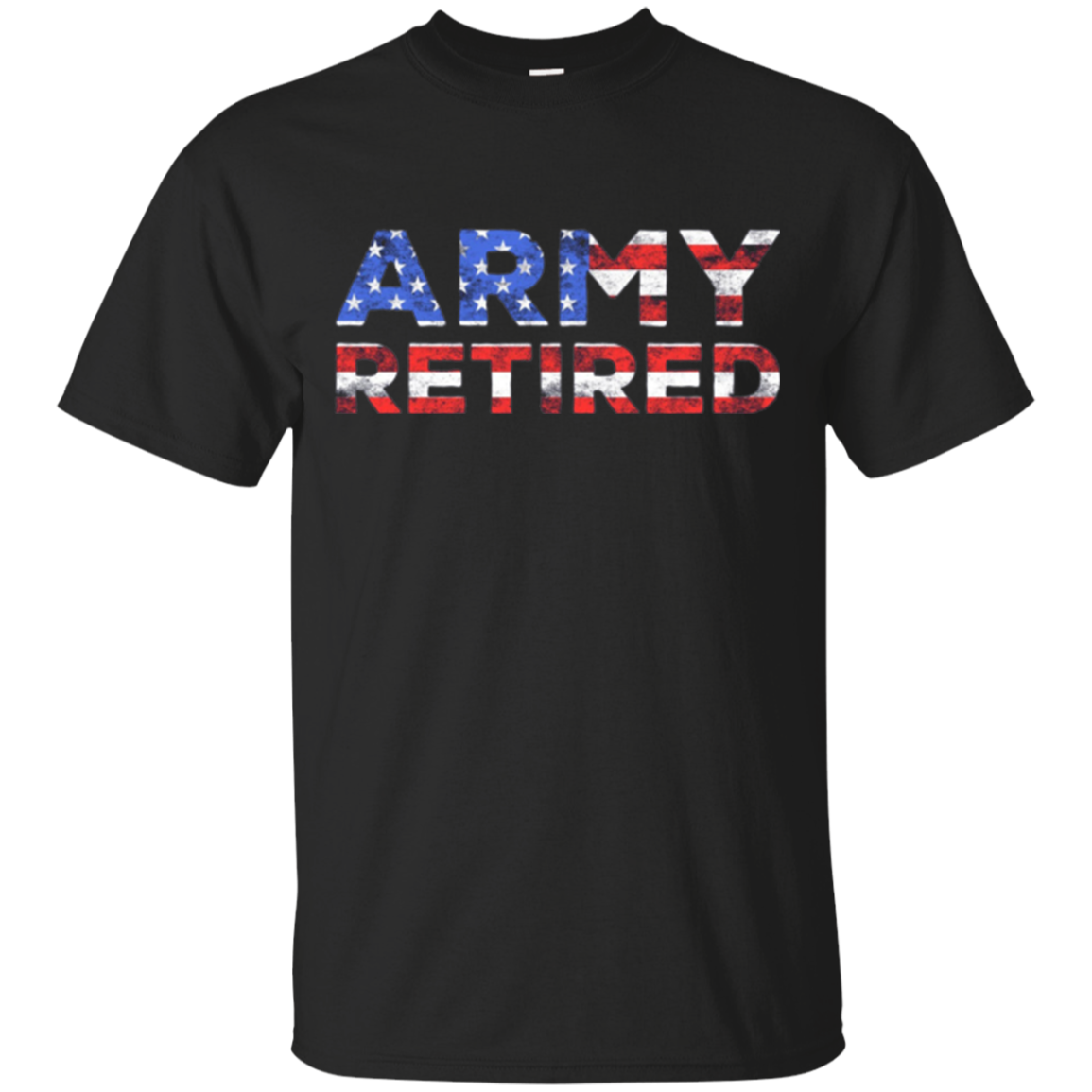 Army Retired T-Shirt Military U.S. Army Retirement Gift