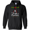 Image of Aerial Yoga Merry Christmas T-shirt Ugly Christmas Yoga
