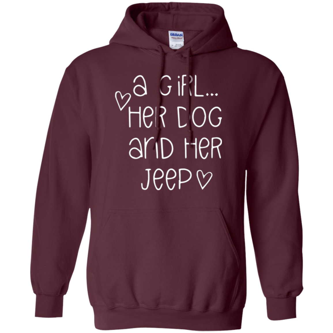 A Girl...Her Dog And Her Jeep T shirt