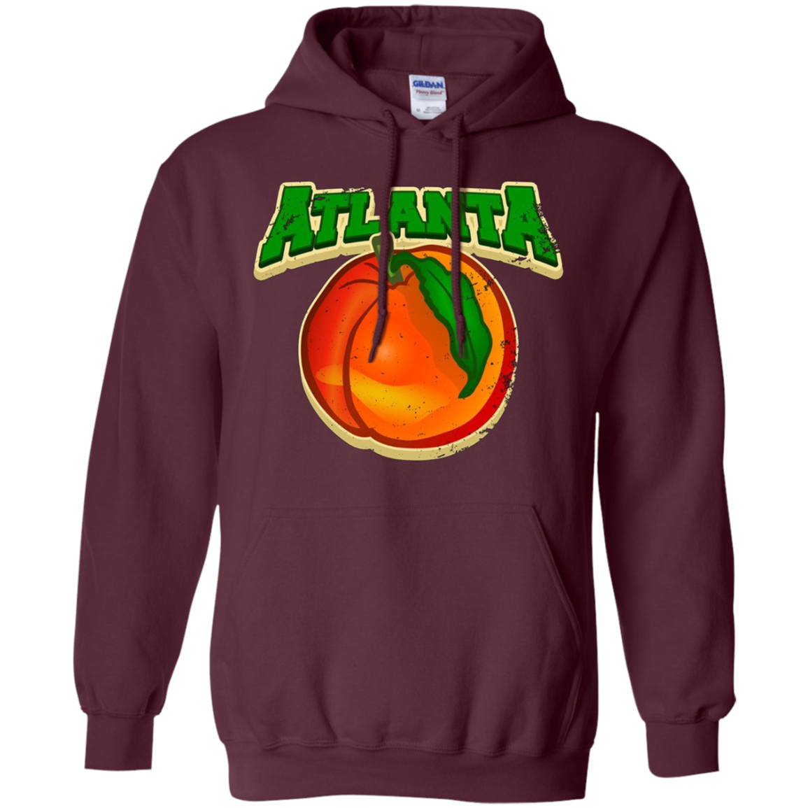 Atlanta Georgia GA Peach Souvenir T-shirt