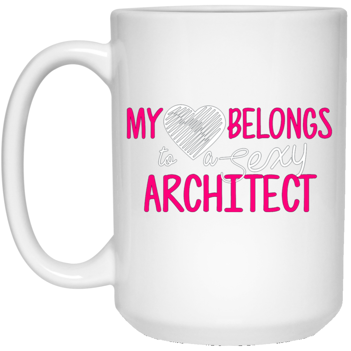 Architect Shirt My Heart Belongs Architects Wife Shirt
