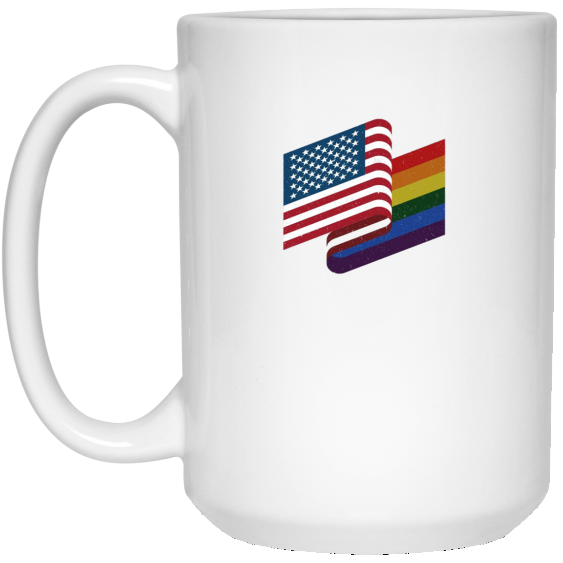 American Gay Flag Shirt, LGBT America Pride, 4th of July Tee