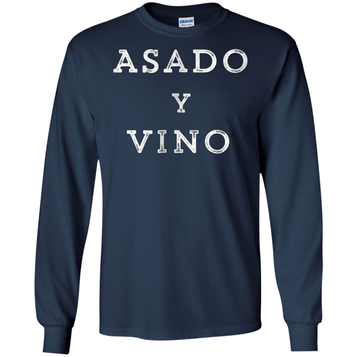 Asado y Vino T-shirt - Funny BBQ Beef and Wine T-Shirt