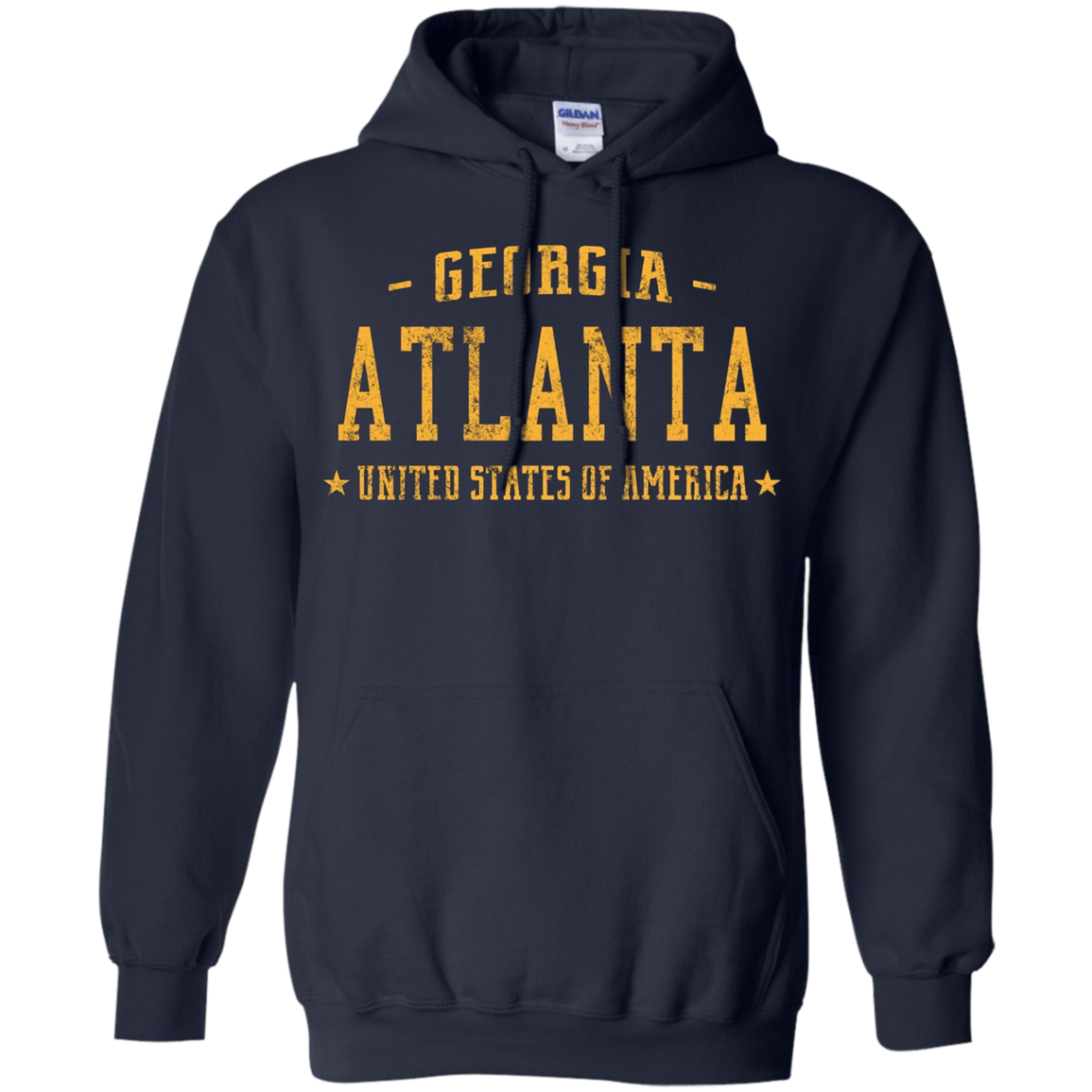 Atlanta Georgia T-Shirt Vintage Sports Design Shirt