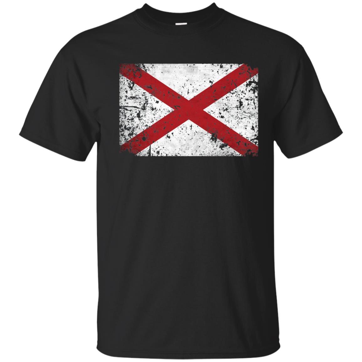 Alabama State Flag T-Shirt Vintage Design (5 Colors)