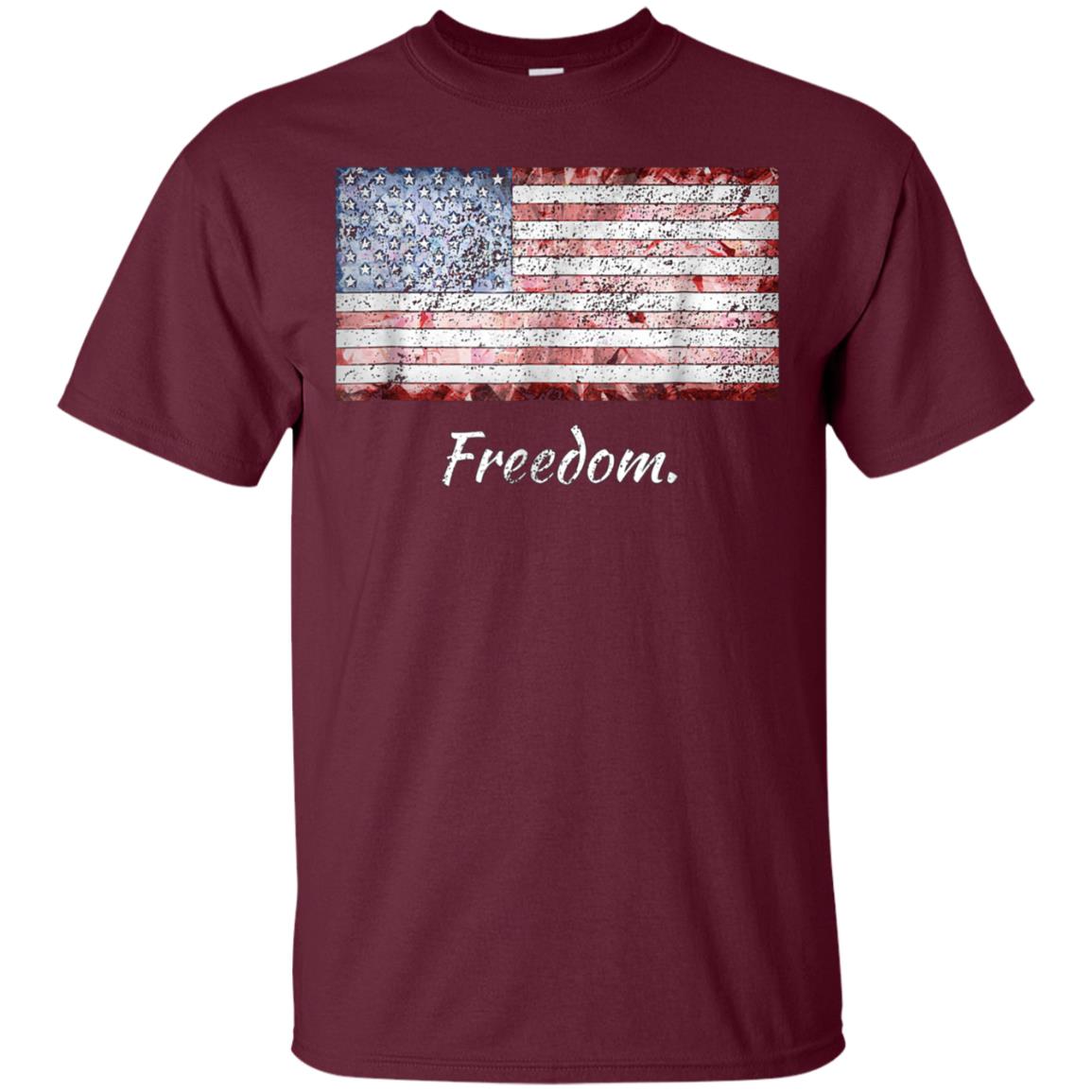 America Independence Day Freedom 4th July Apparel T-Shirt
