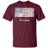 Image of America Independence Day Freedom 4th July Apparel T-Shirt