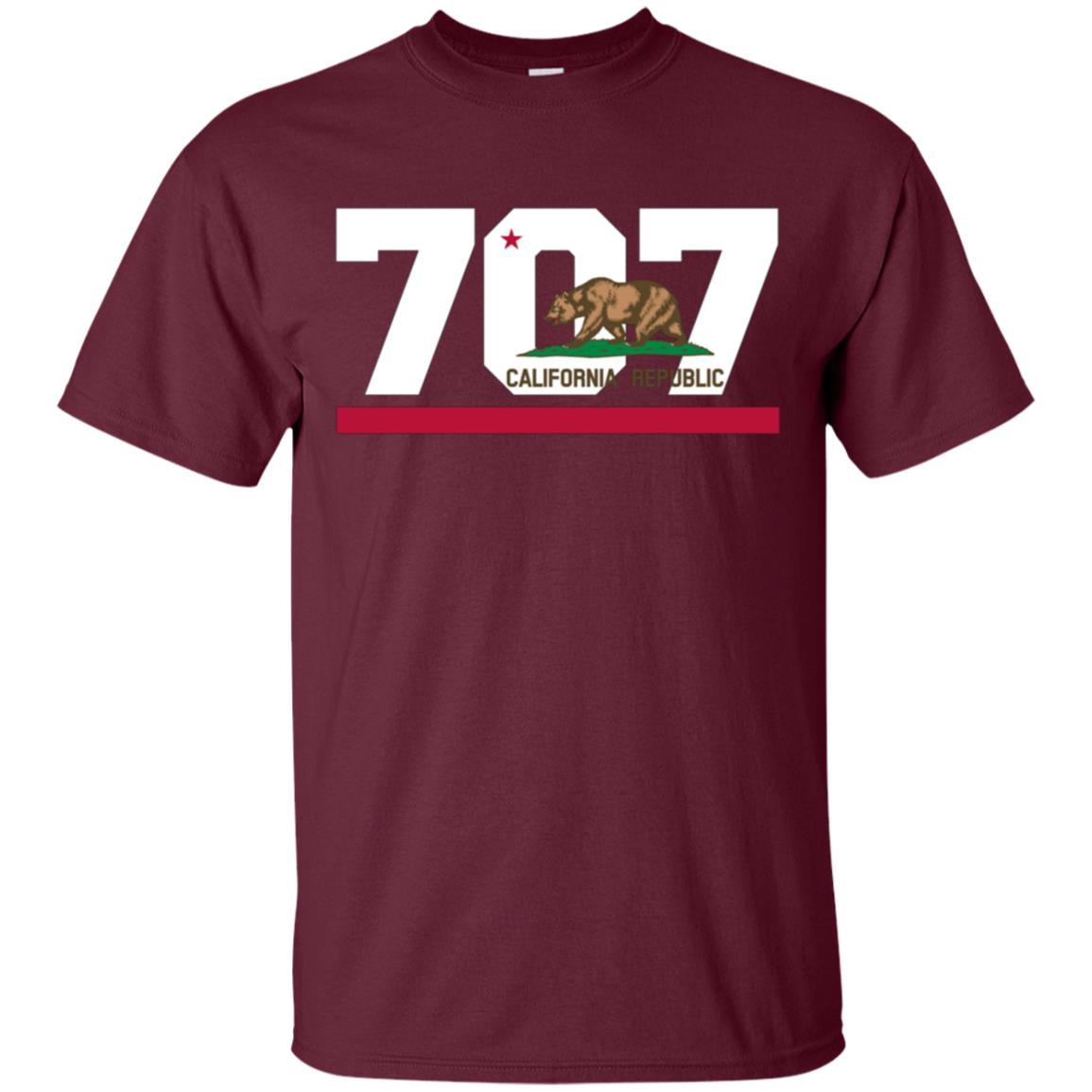 Area Code 707 shirt - Sonoma California tshirt