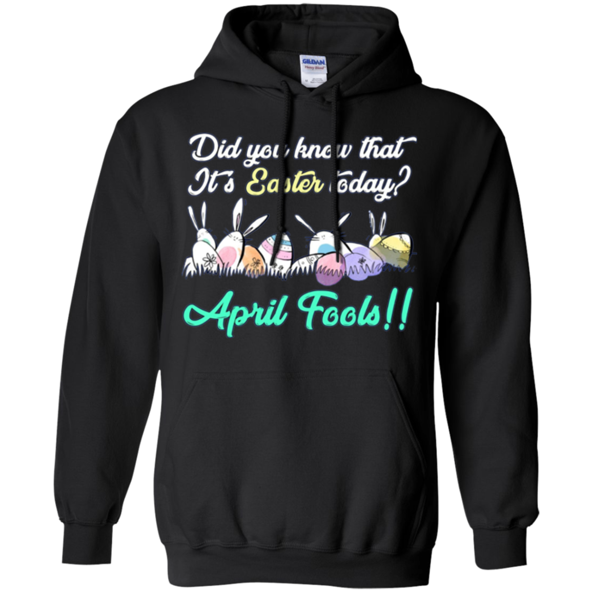 Funny Happy Easter April Fools Day Gift Long Sleee Shirt