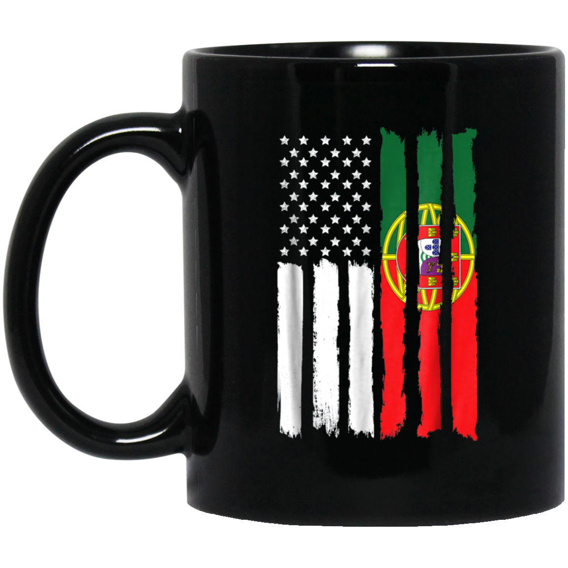 American Portugal Patriotic Flag T-shirt