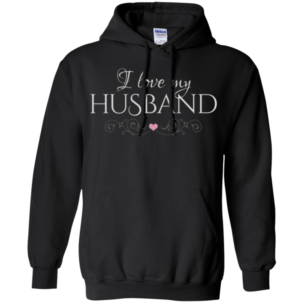 "I love my husband" - romantic wife Valentine's gift t-shirt