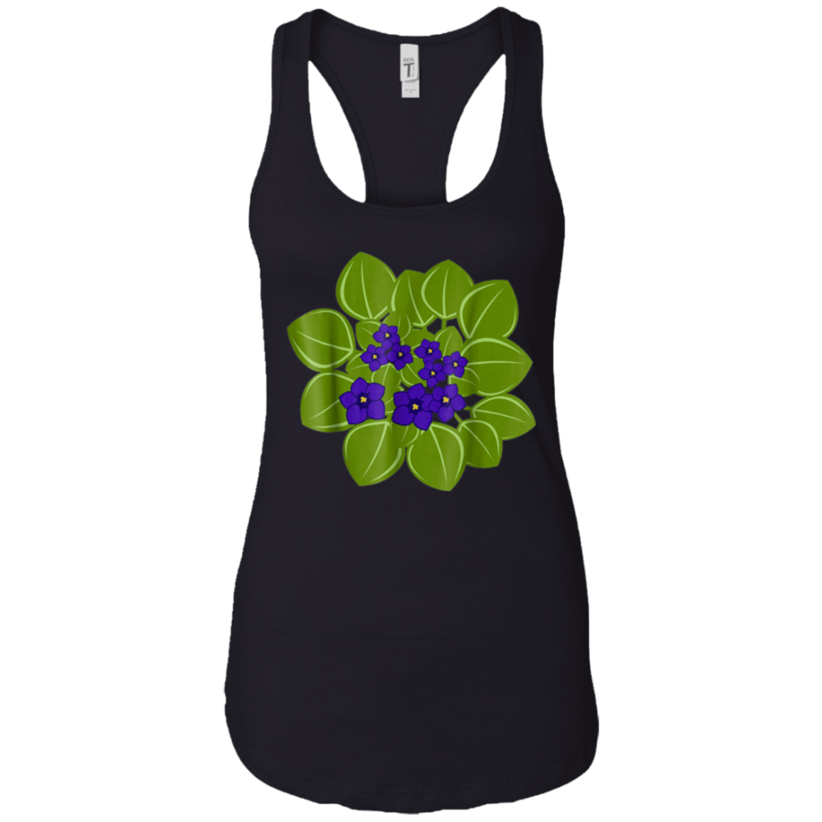 African Violet Houseplant Floral Potted Plant Lover T-Shirt