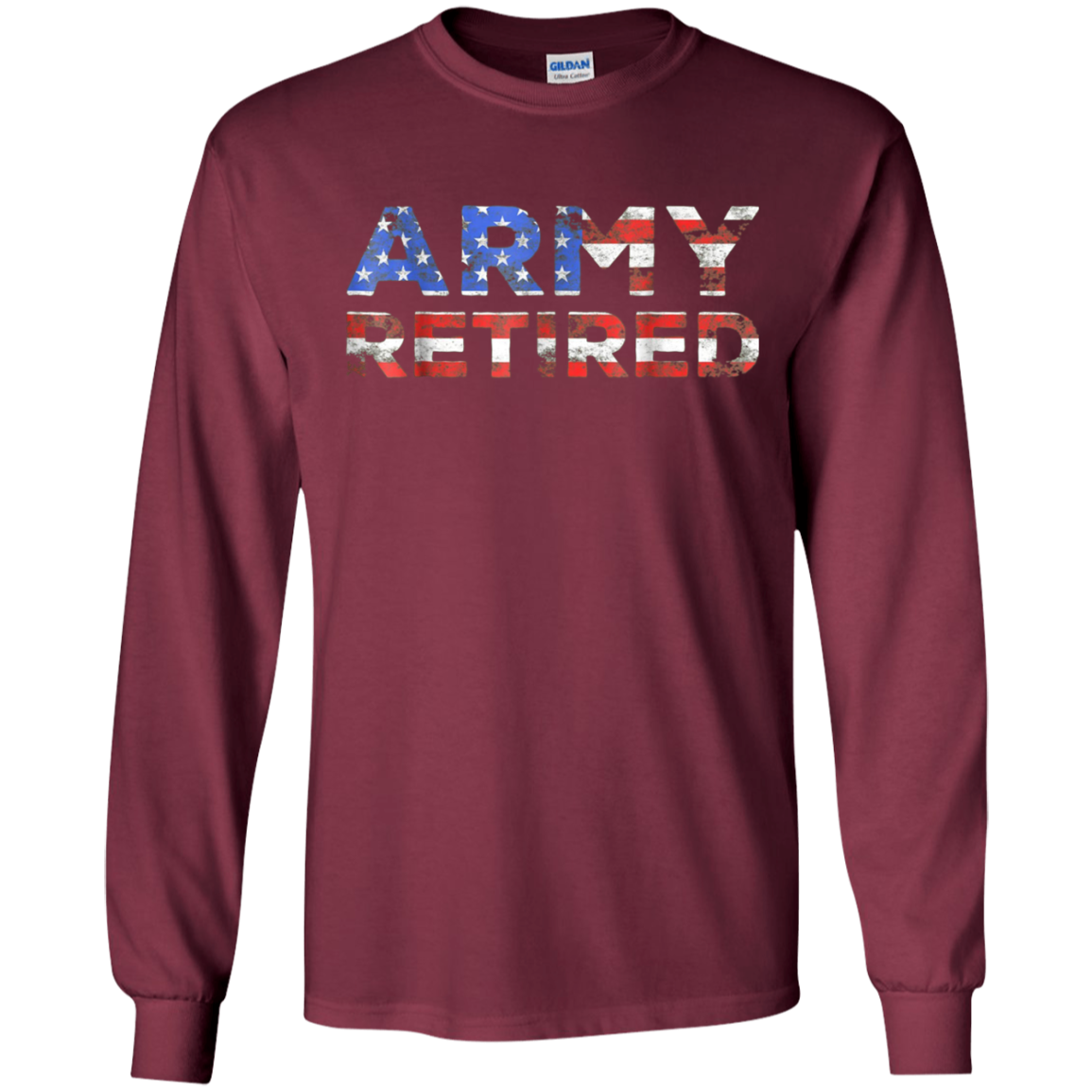 Army Retired T-Shirt Military U.S. Army Retirement Gift