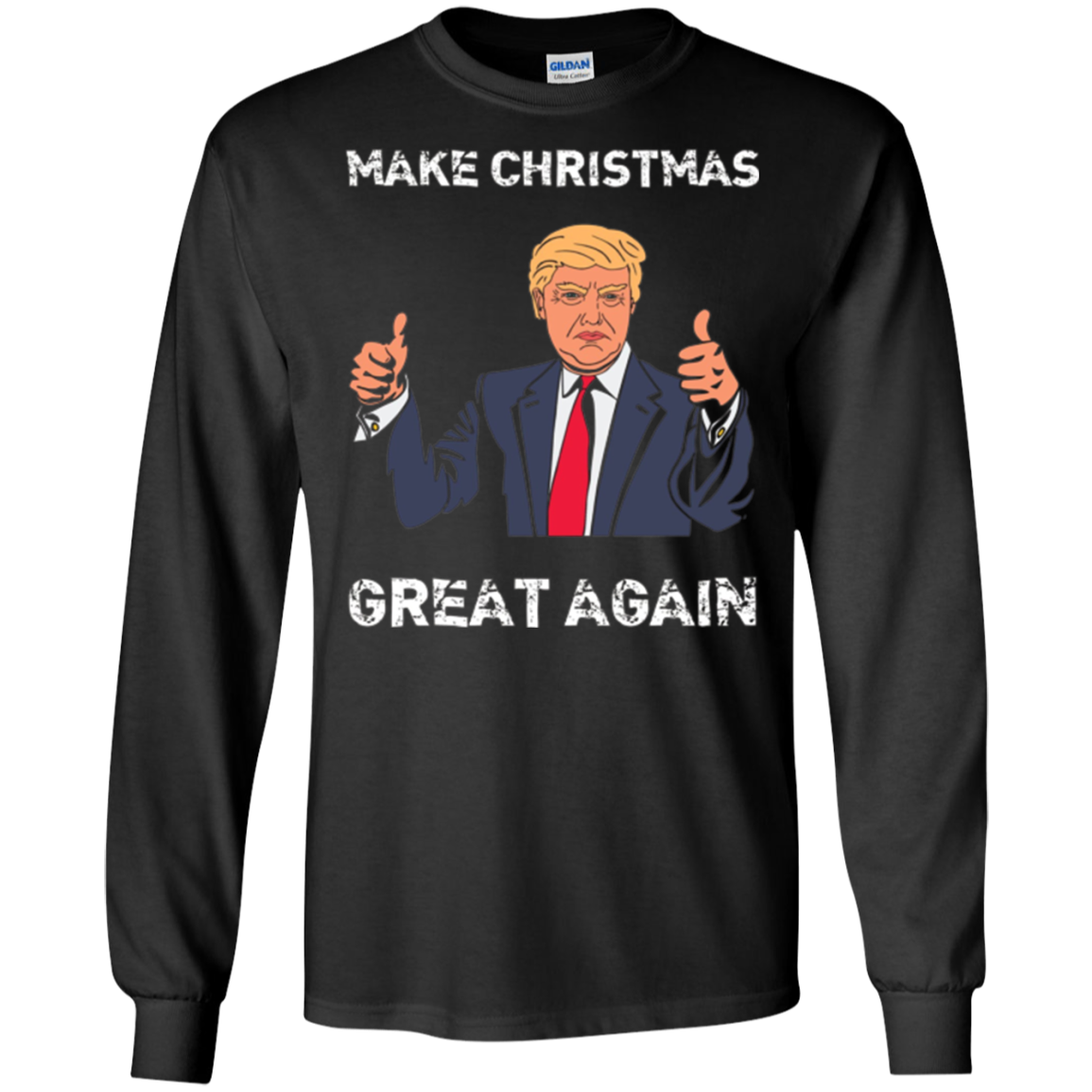 "Make Christmas Great Again" Funny Christmas T-Shirt
