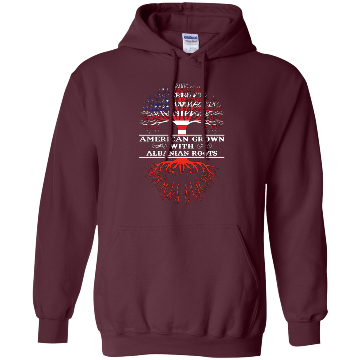 American Grown With ALBANIAN Roots Tee Shirt