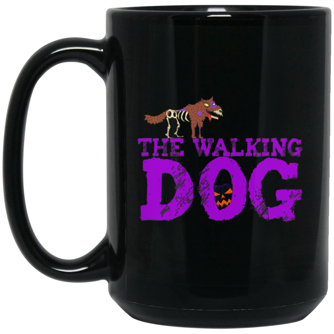 Funny Halloween Zombie Dog long-sleeved T-Shirt