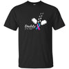 Image of Angel Daddy T-Shirt. Miscarriage Awareness Infant Loss Tee