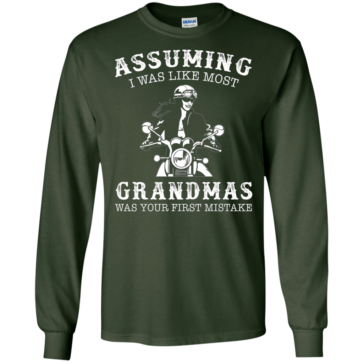 Assuming i was like most grandmas was first mistake - biker