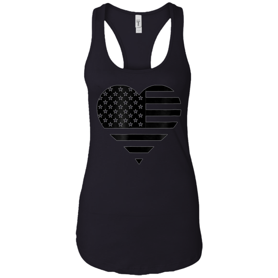 America Flag Heart shirt - Patriotic 4th of July Tshirt