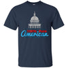 Image of 100% Pure American Proud Artwork T Shirt USA Citizen Gift