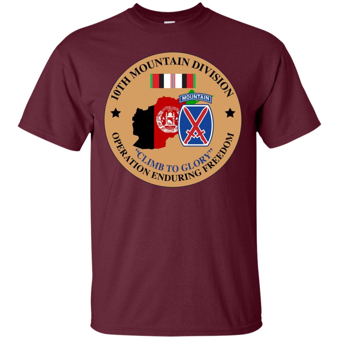 10th Mountain Division Afghan War Veteran Shirt