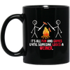 Image of "Fun and Games Until Someone Loses A Weiner" Camping T-shirt