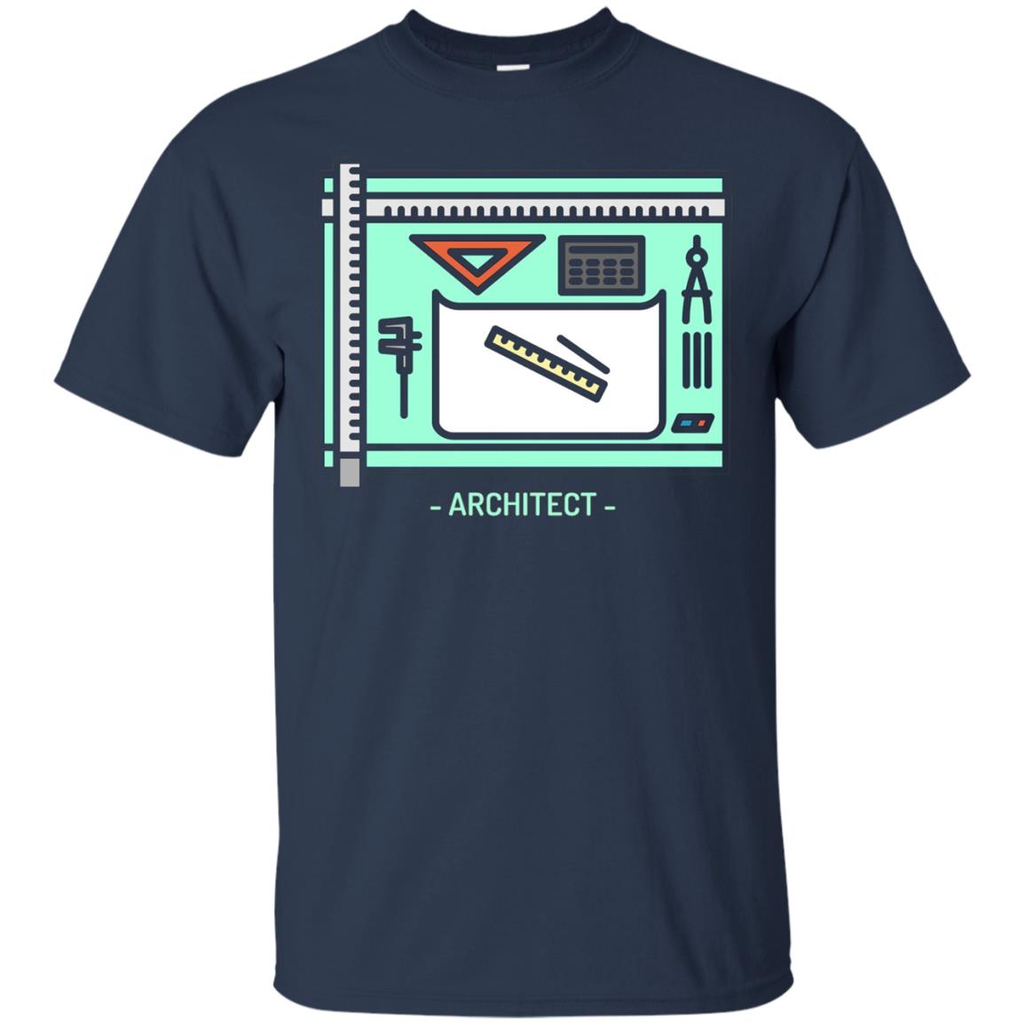 Architecture Tools Graphic Print Shirt Gift For Architect
