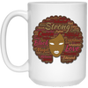 Image of Afro Word Art Black History Month Natural Hair T-Shirt