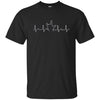 Image of American Sign Language Heartbeat I Love You Asl T-Shirt