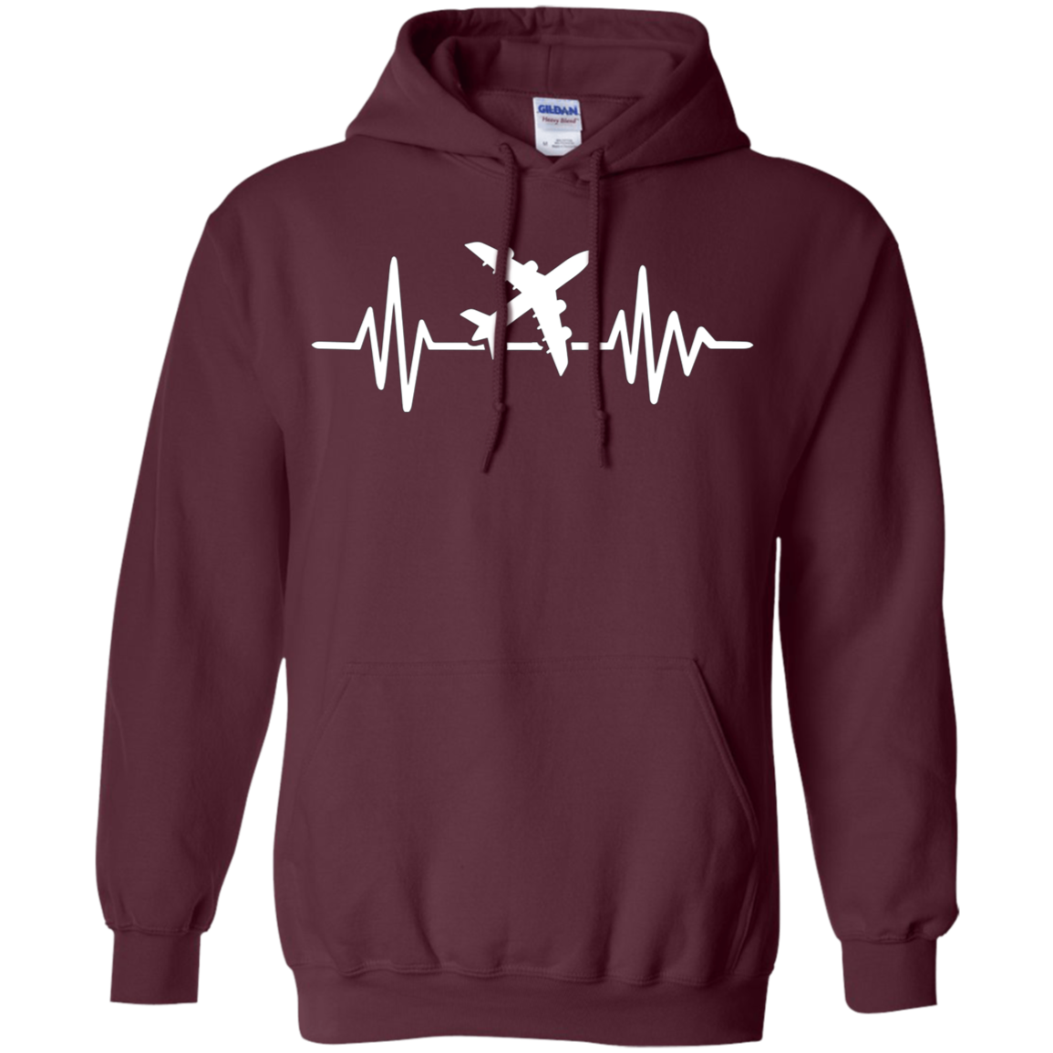 Airplane Shirt Funny Airplane Pilot Heartbeat Flying Tees