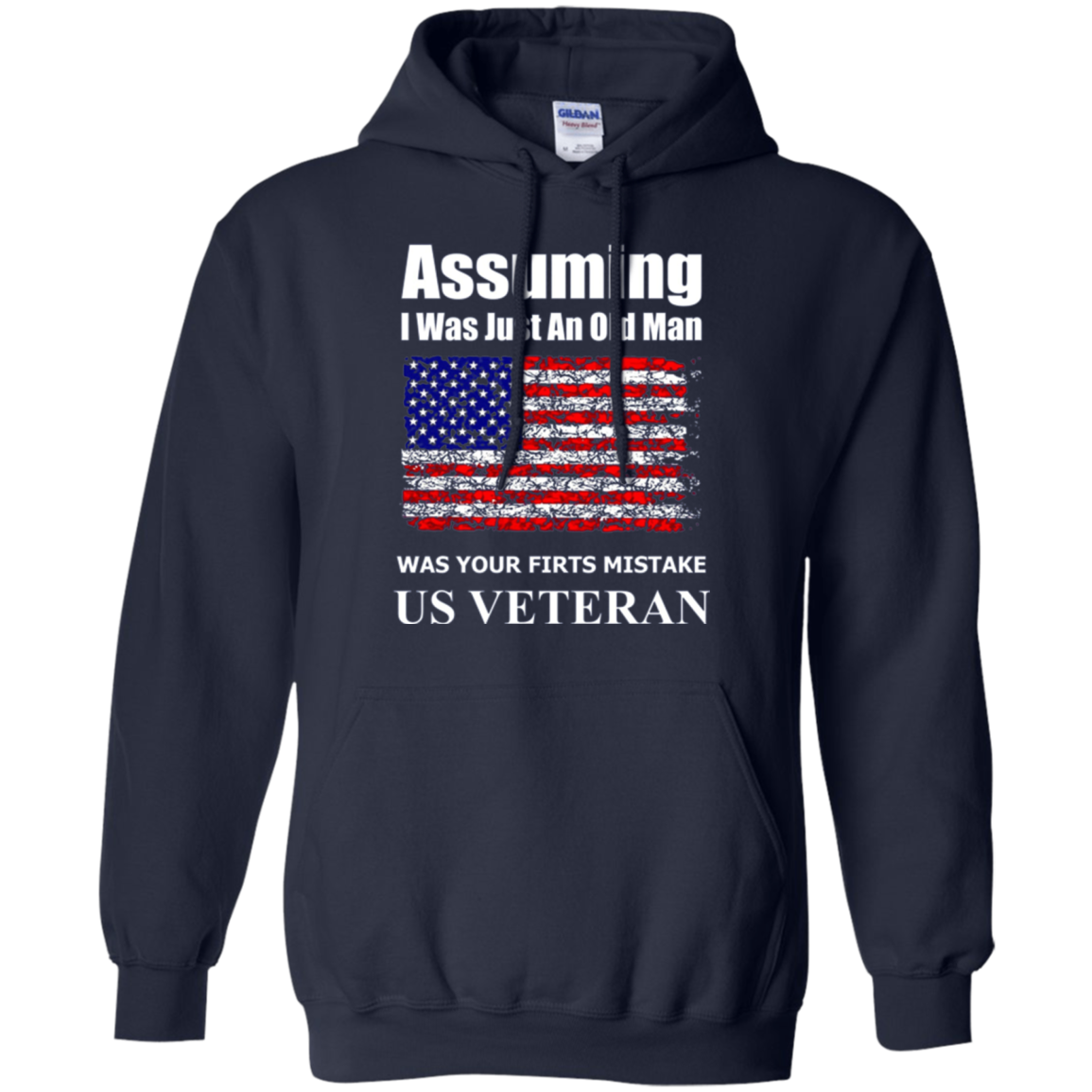 Assuming I Was Just An Old Man US Veteran Long Sleeve TShirt