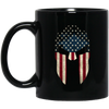 Image of American Spartan Old Glory Molon Labe USA Flag T-Shirt