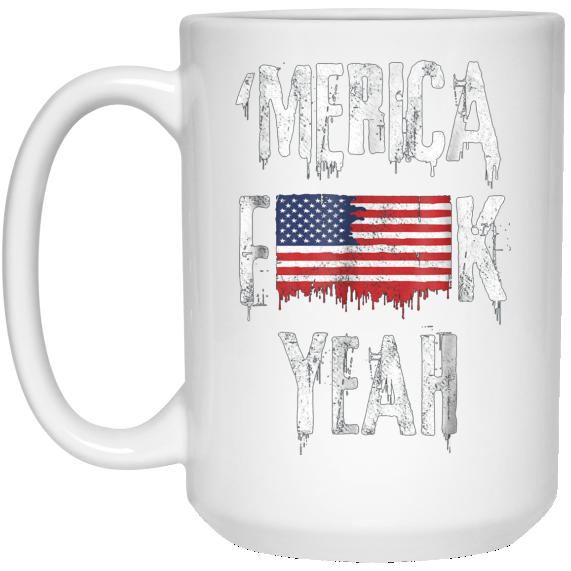 'Merica Yeah T-Shirt USA Flag 4th July American Patriotic US