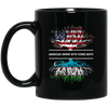 Image of American Grown With Uzbek Roots T-Shirt Uzbekistan Tee