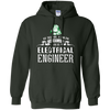 Image of Santa Electrical Engineer Funny Tshirt on Christmas Holiday