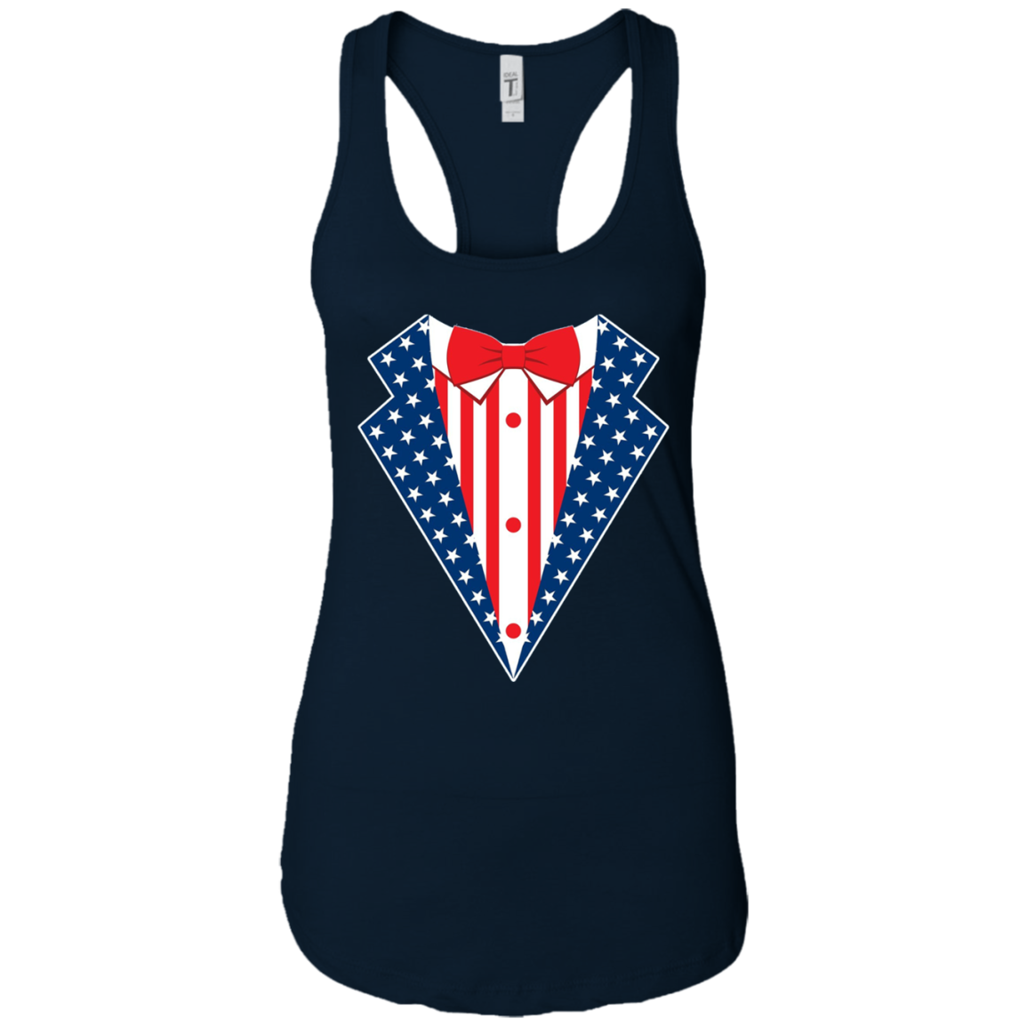 4th of July USA Tuxedo T-shirt