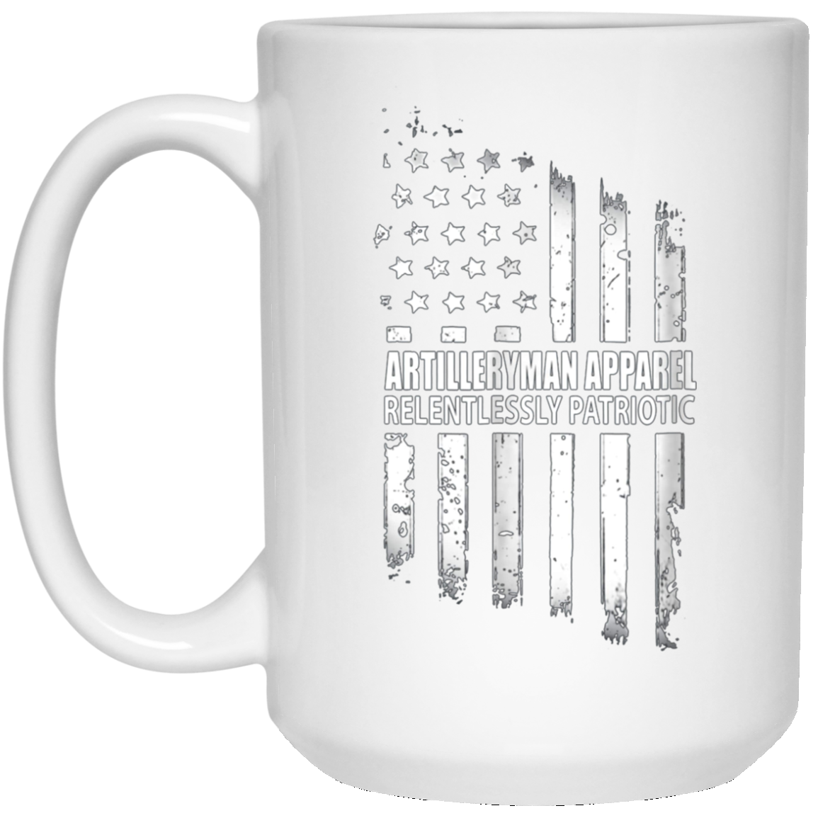 Artilleryman T-shirt, Artillery Apparel Relentless Patriotic
