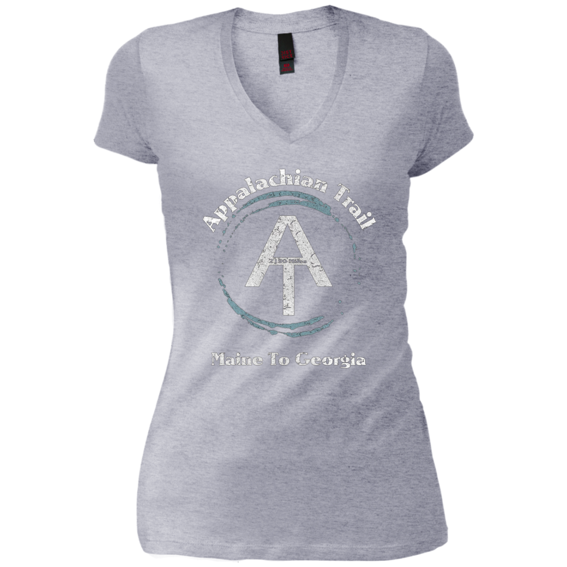 T-shirt en détresse des Appalaches Trail Hiker 2190 Miles
