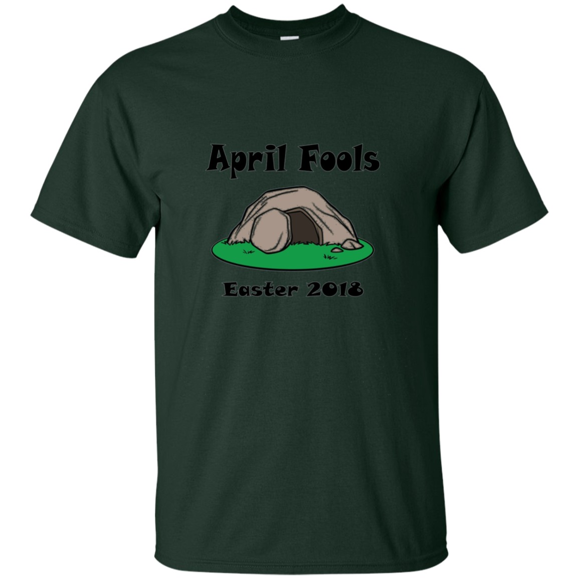 April Fools Day 2018 Empty Tomb Easter LS Shirt