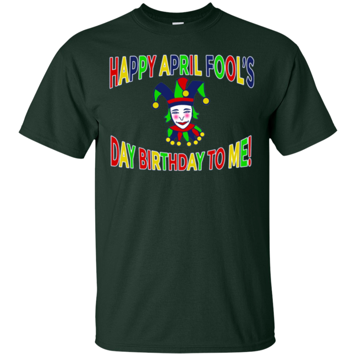 April Fool Birthday T-shirt with Joker