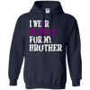 Image of Alzheimer's Awareness T-shirt I Wear Purple For My Brother