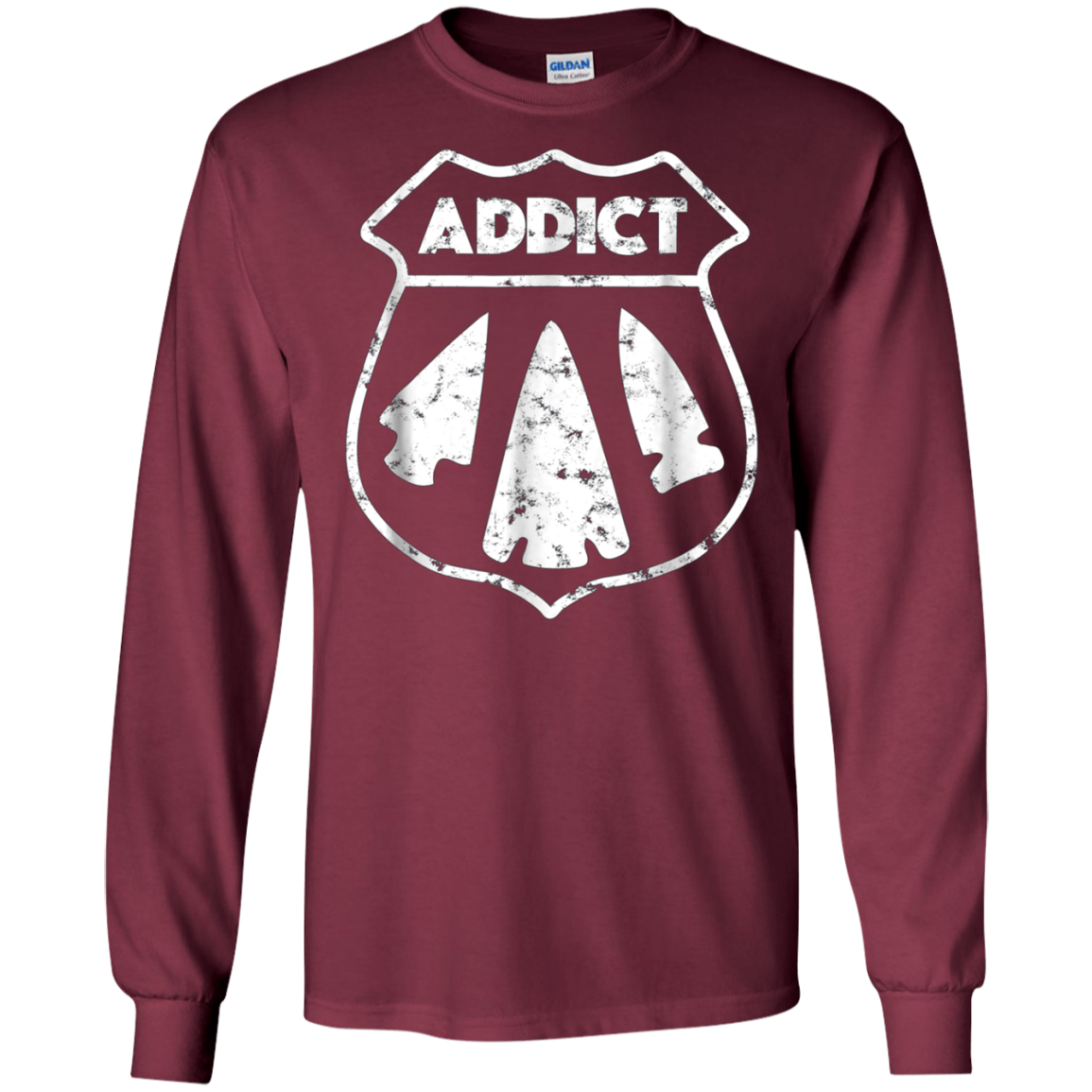 Arrowhead Addict Badge TShirt Arrowhead Hunter Tee