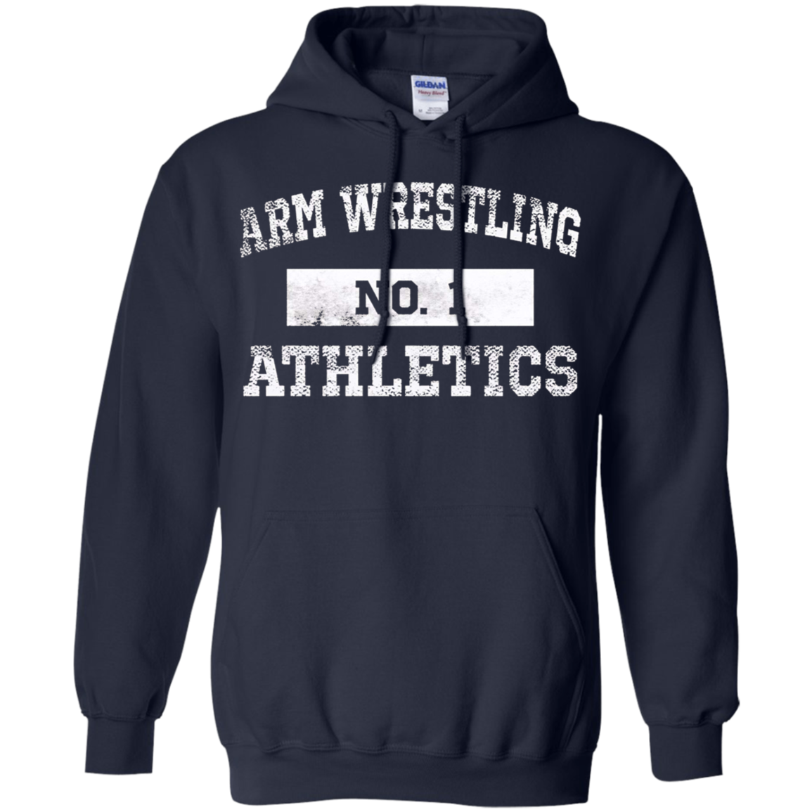 Arm Wrestling Athletics T Shirt No. 1 Distressed