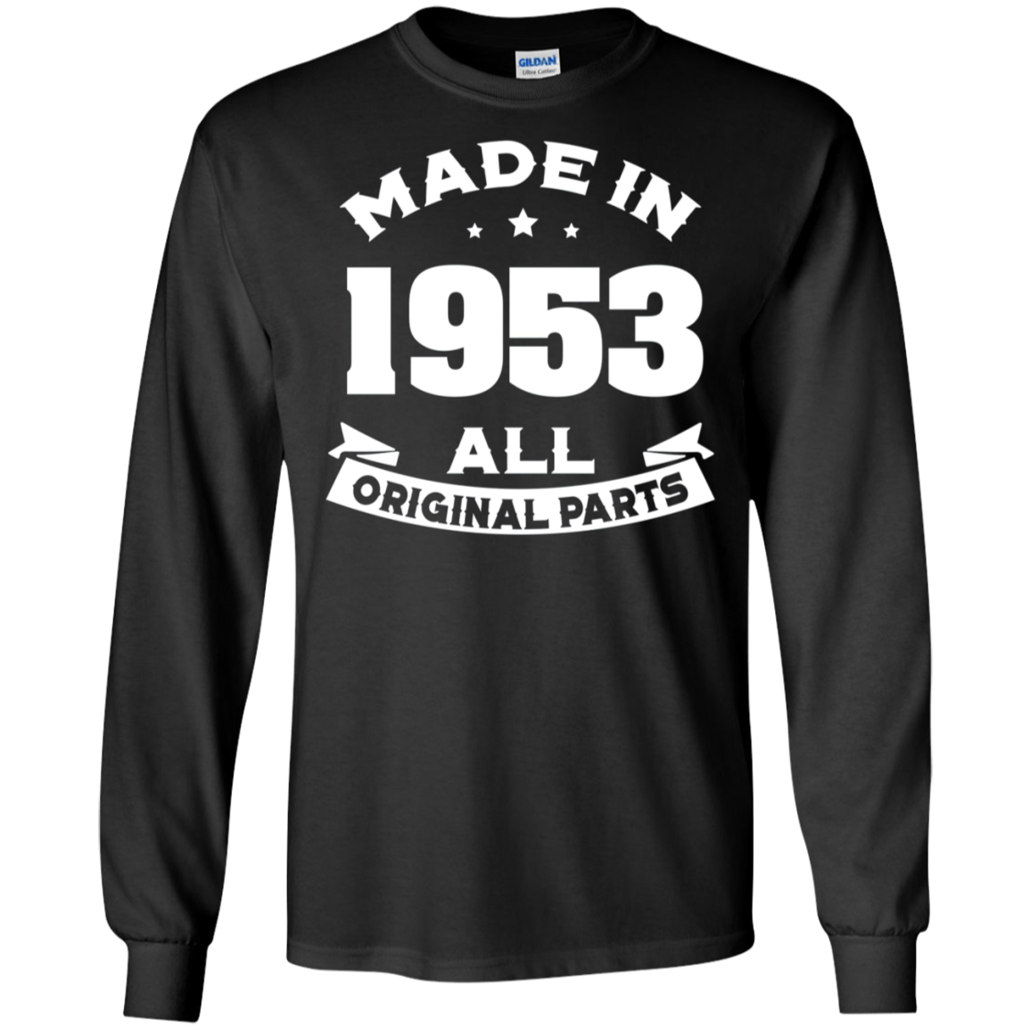 Age Shirt Made in 1953 65th Years Old 65 Birthday Gift